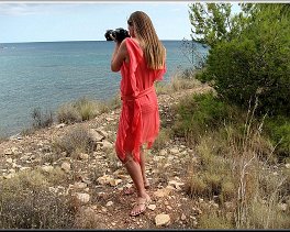 Altea, Jun 2010 Alicia - Am Meer in Aktion